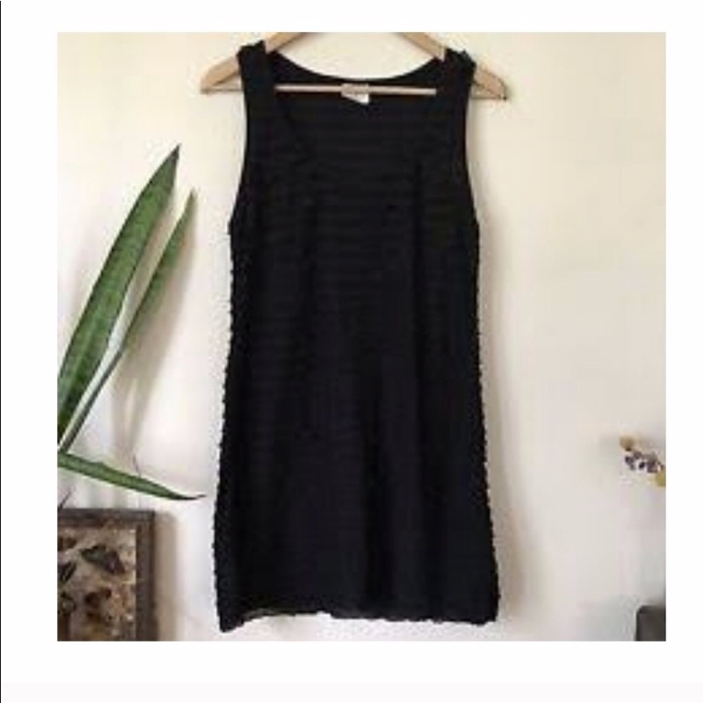 Free People tank ruffle bodycon dress